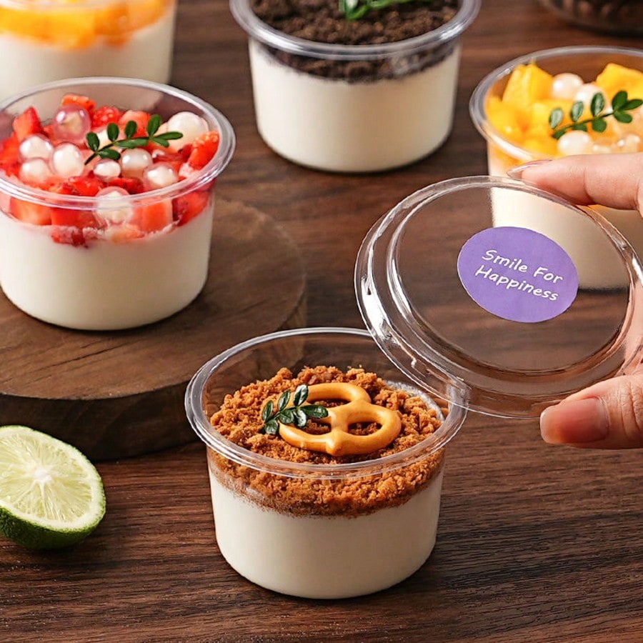 50/100PCS 250ML Disposable Pla - огляд і ціна Sauce Dipping Cup