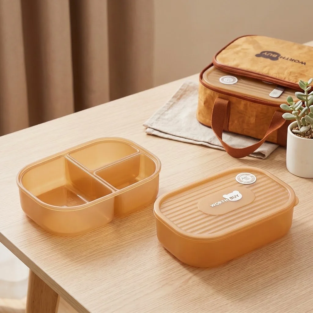 Kids Bento Lunch Box 3 Compart - огляд і ціна Meal Prep Or Prep Meal