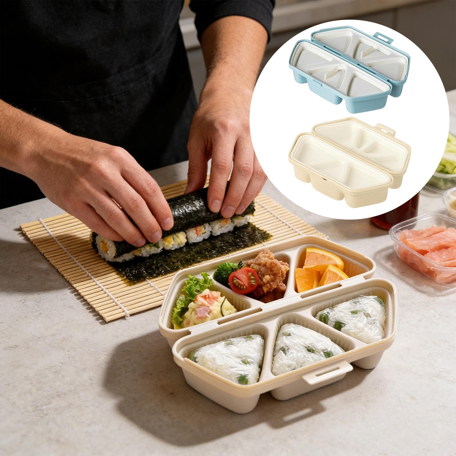 Sushi Mold Maker 6 Cavity Tria - огляд і ціна Meal Prep With Rice