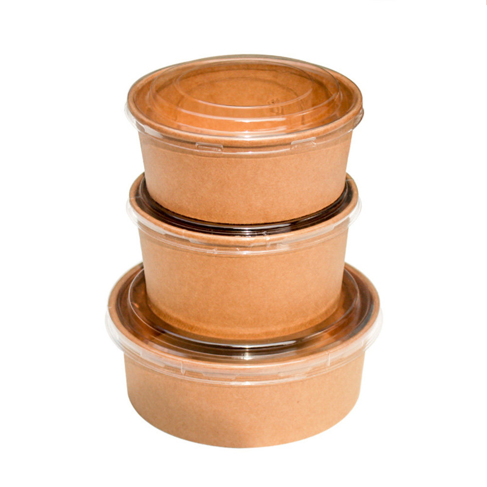 20pcs Kraft Paper Disposable F - огляд і ціна Meal Prep Bowl