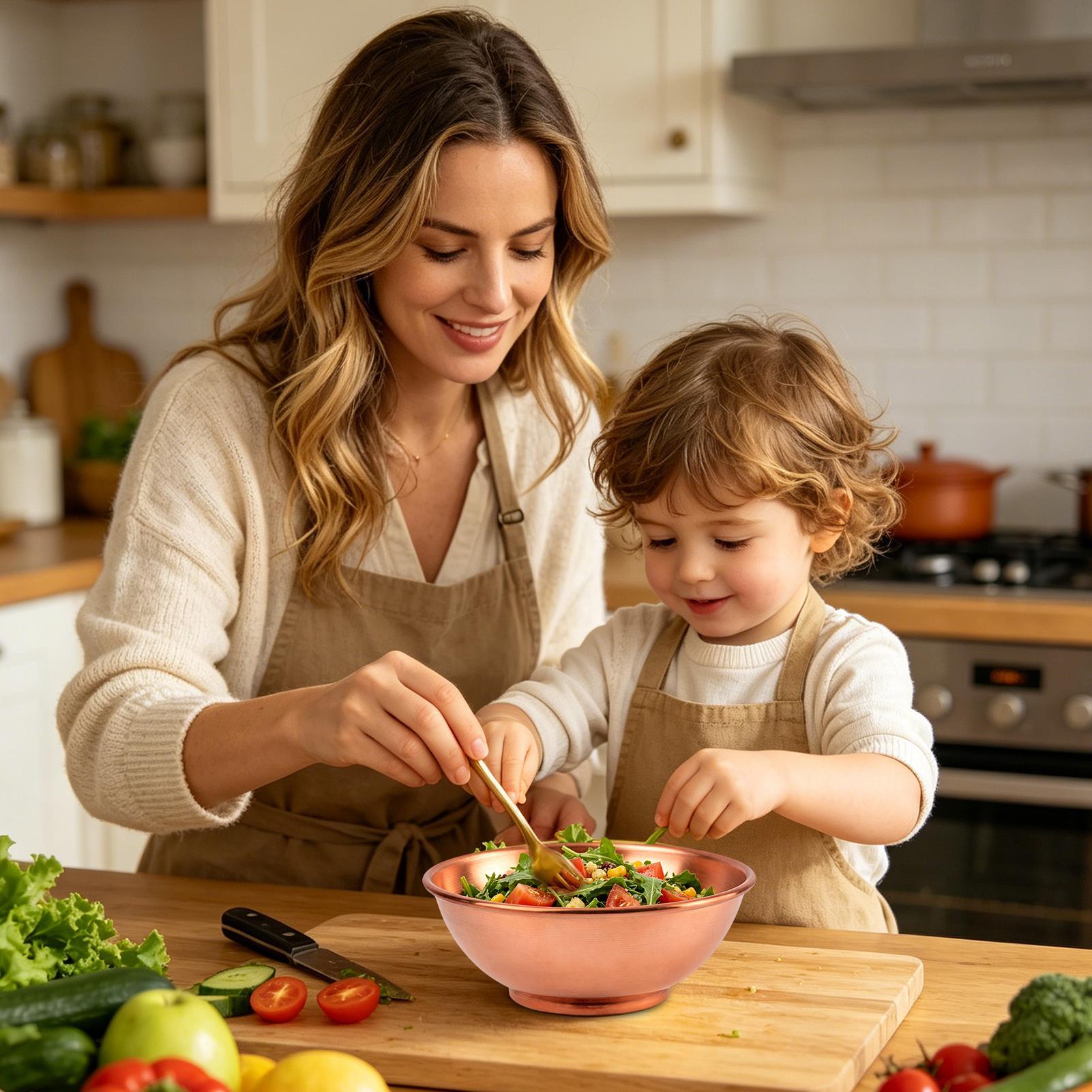 Copper Bowl Large Storage Cont - огляд і ціна Meal Prep Bowl